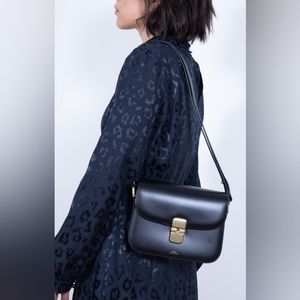 A.P.C. Grace Small Bag in Navy